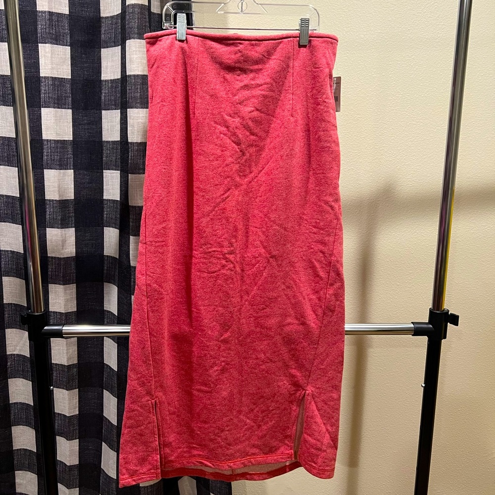 Free People Sweatshirt Maxi Skirt